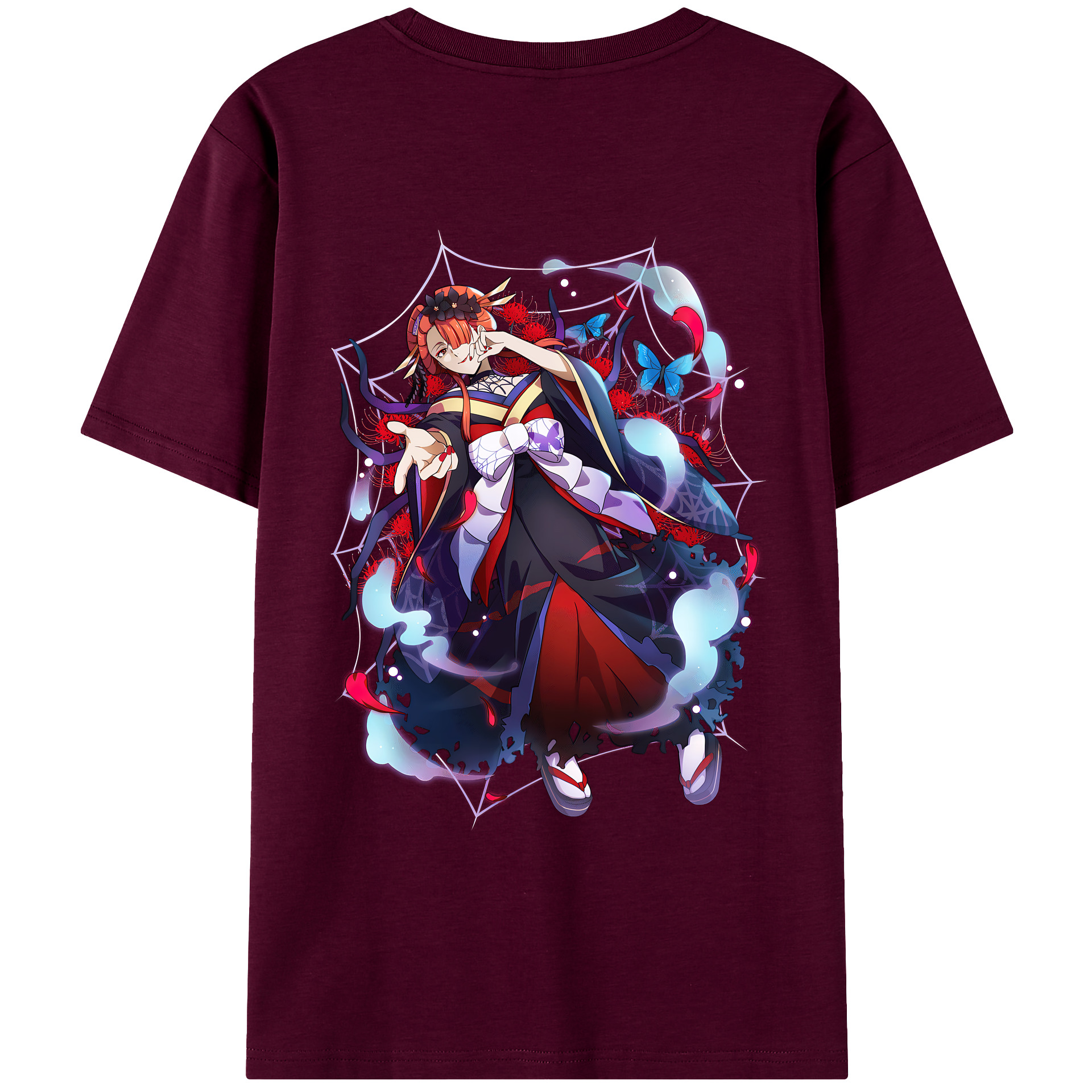 （画像用） 文豪ストレイドッグス Bungo Stray Dogs レディース半袖Tシャツ(バックプリント)